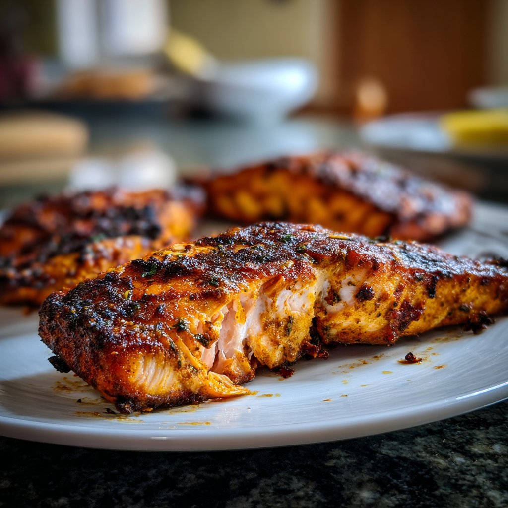 Tandoori Spiced Salmon Delight