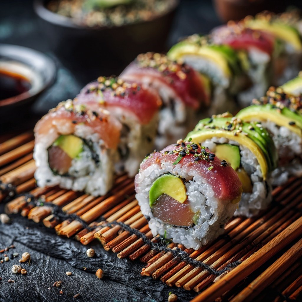 Global Japanese Sushi Rolls