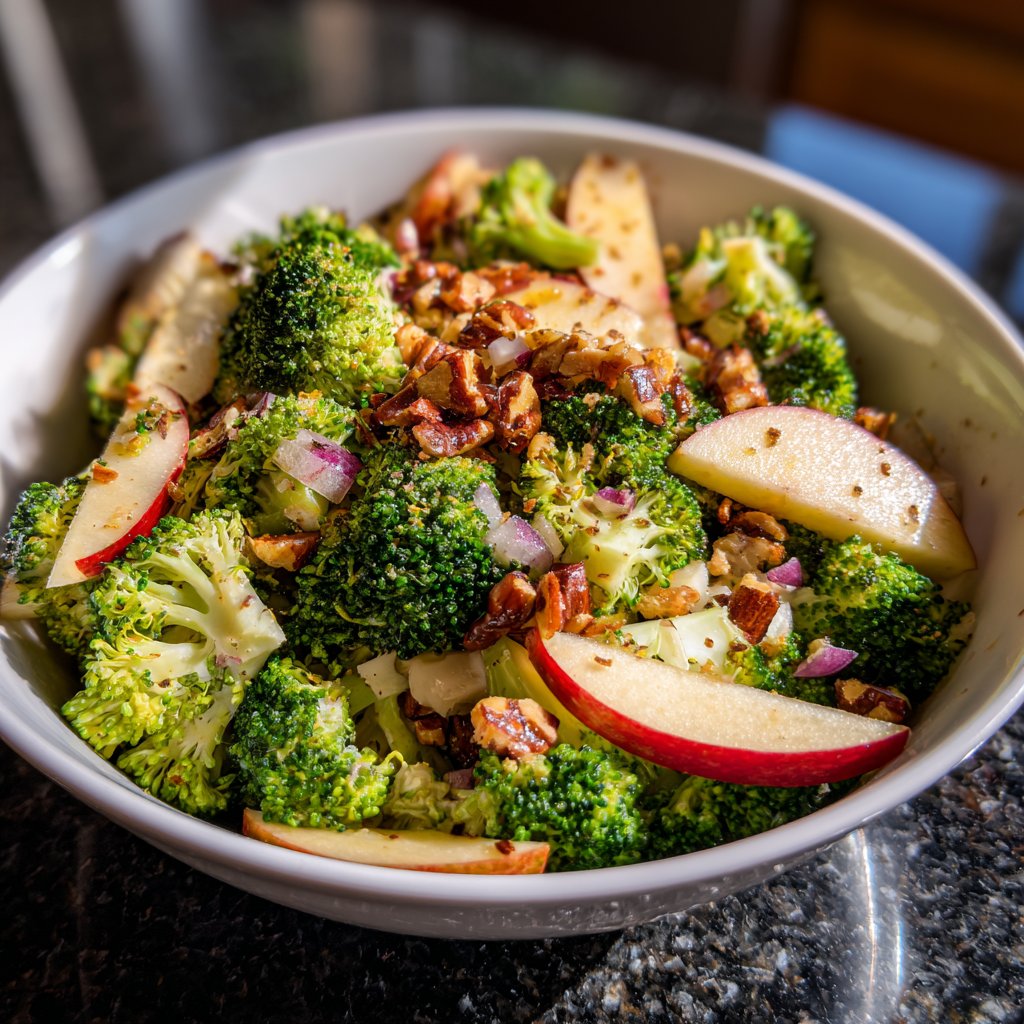 Zesty Broccoli Apple Salad