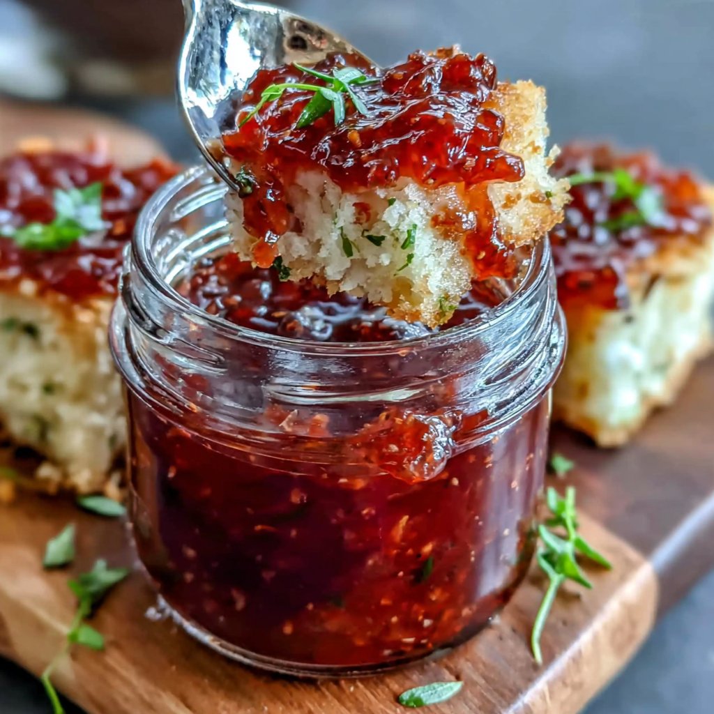 Sweet Dandelion and Cherry Preserve
