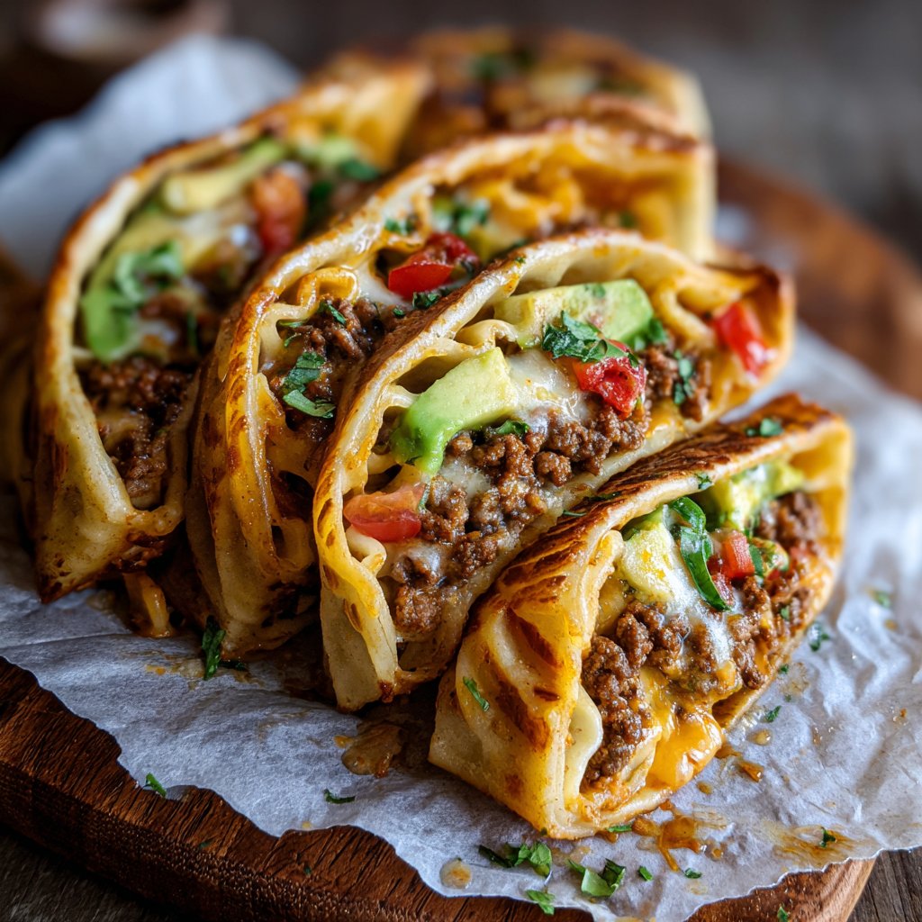 Fashionable Taco Pasta Wraps