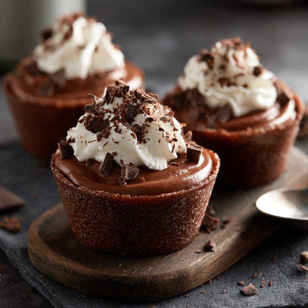 Decadent Chocolate Mousse Cups