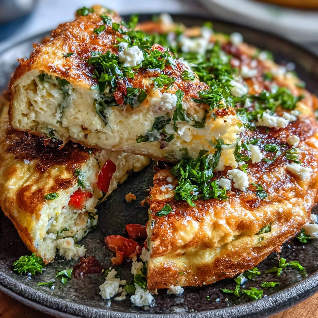 Springtime Veggie Omelette